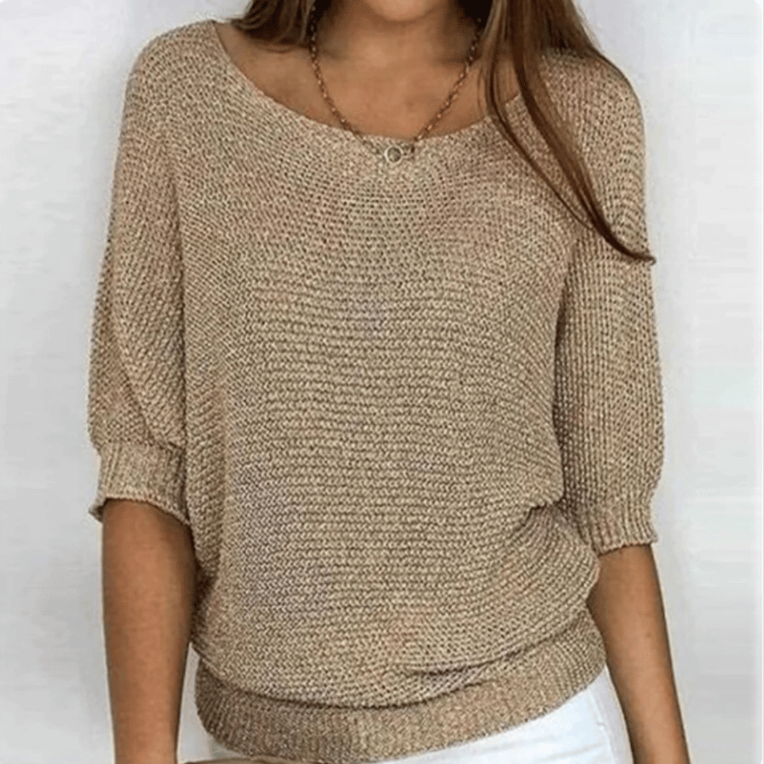 Lorelle - Elegant cable-knit sweater