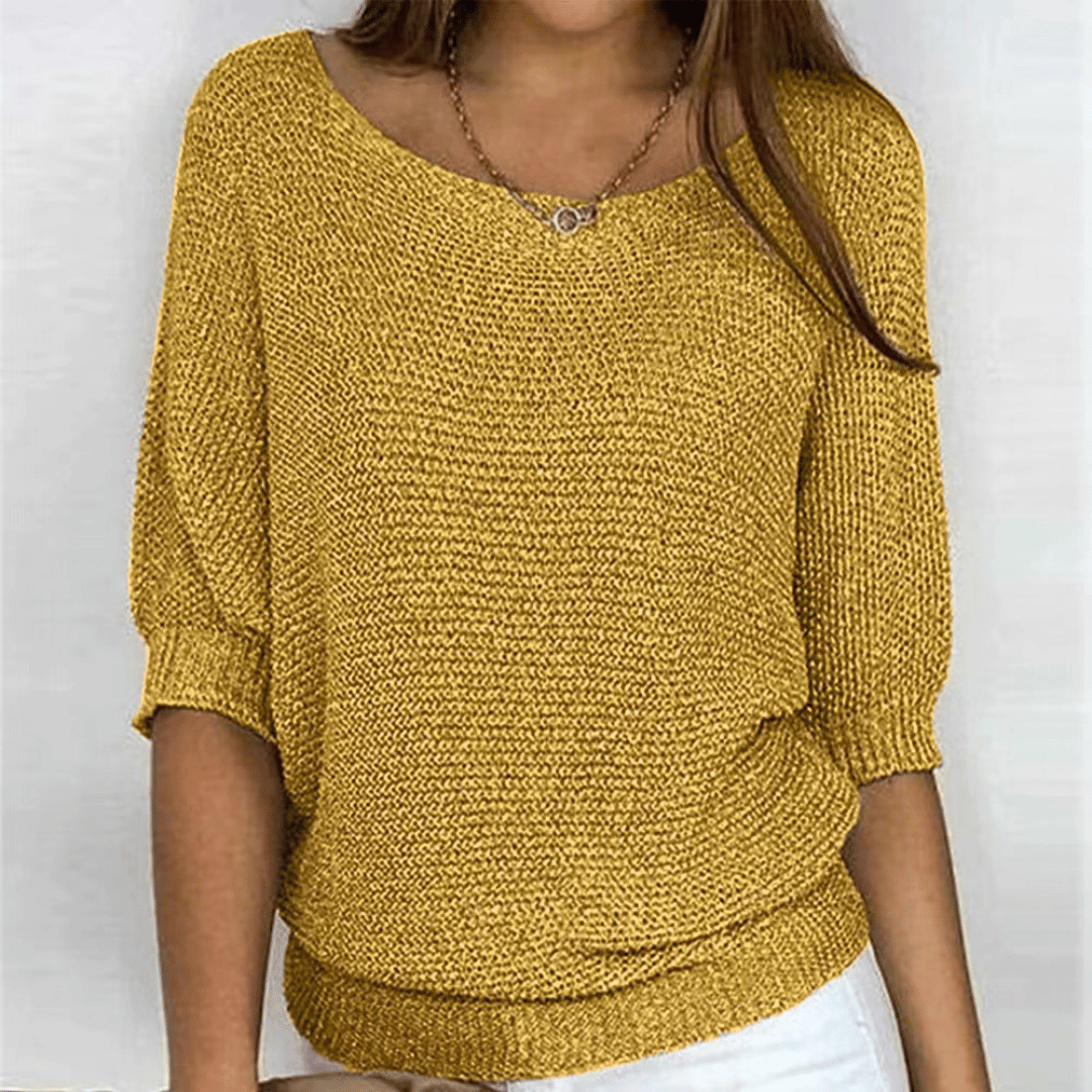 Lorelle - Elegant cable-knit sweater