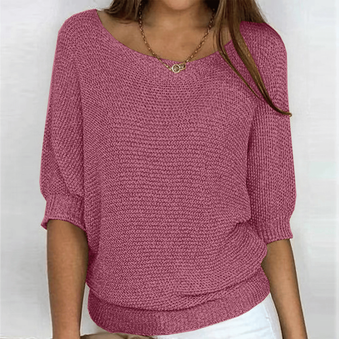 Lorelle - Elegant cable-knit sweater