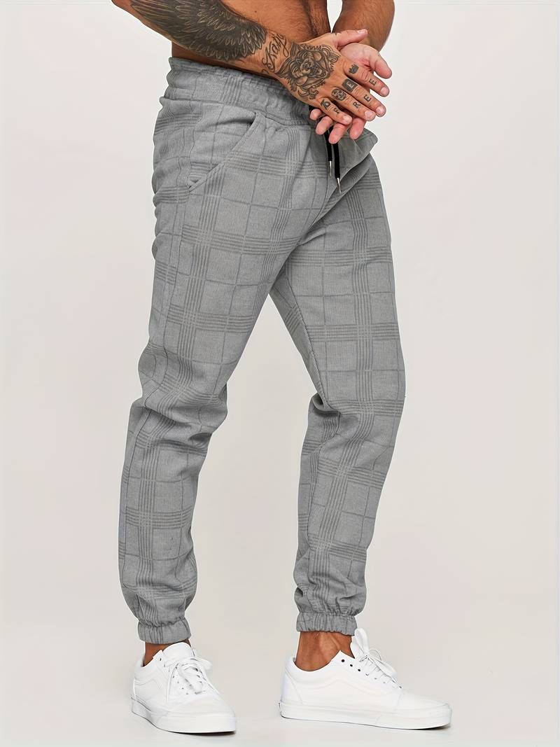 Anthony | Checked Jogger Pants