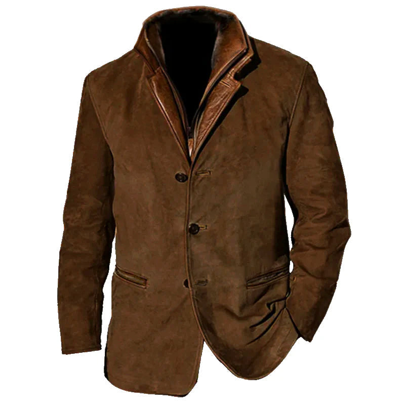 Breno - Vintage Buckskin Jacket