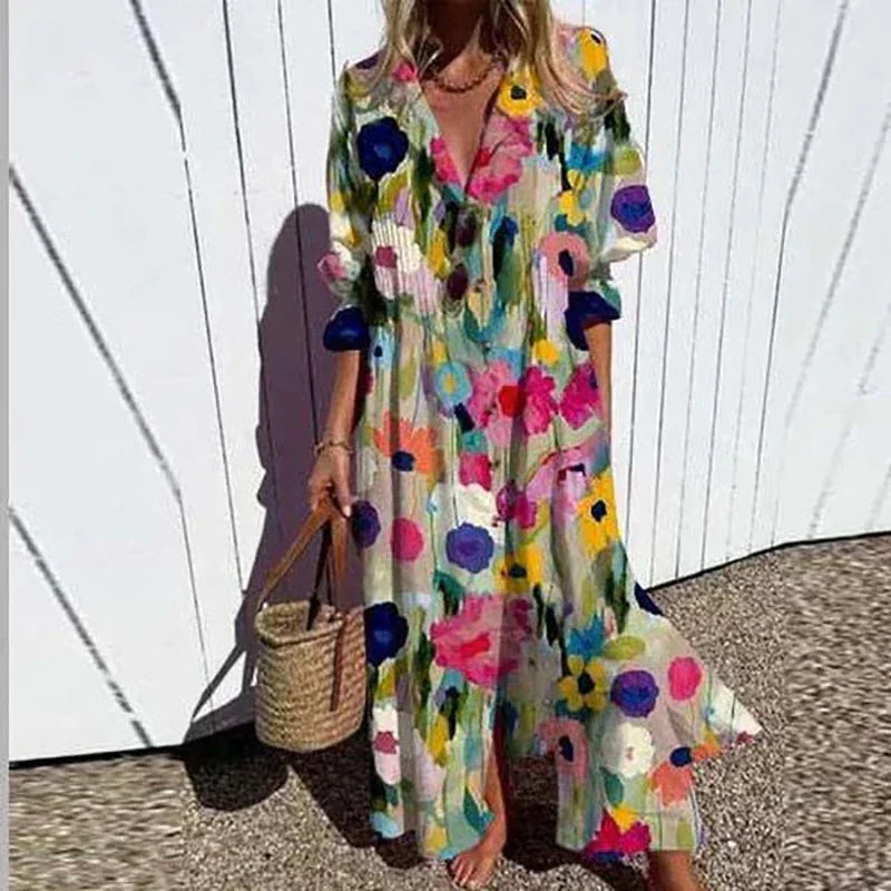 Lizbeth - Flattering Boho Dress