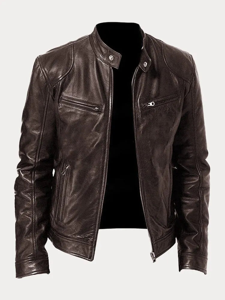 Matteo - Casual Leather Jacket