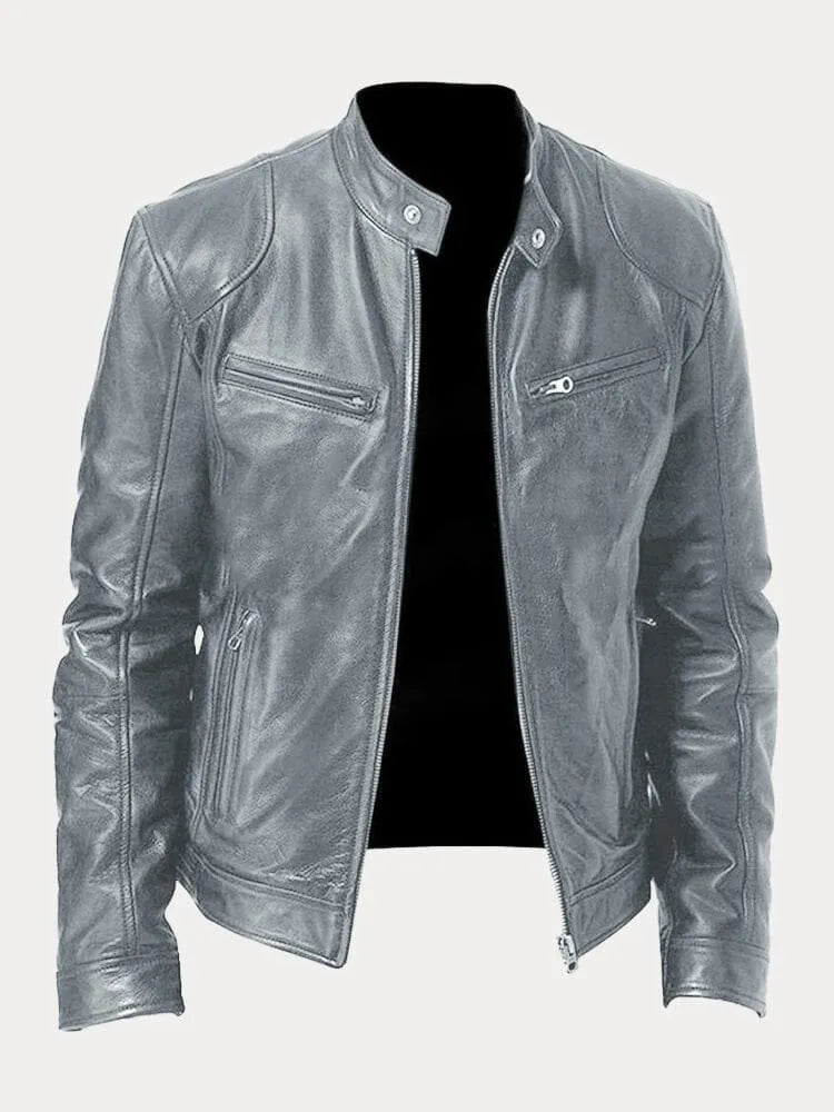 Matteo - Casual Leather Jacket