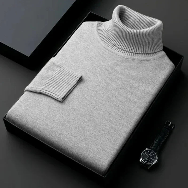 Connor - Cashmere Turtleneck Sweater