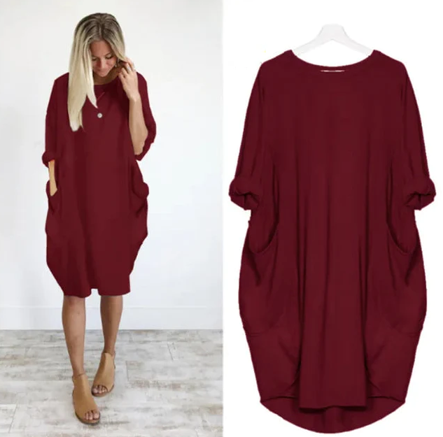 Emma - Comfortable Loose Dress