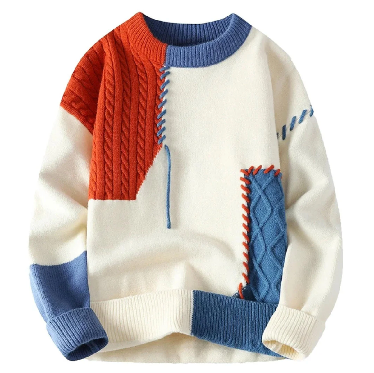 Leone - Patchwork Sweater