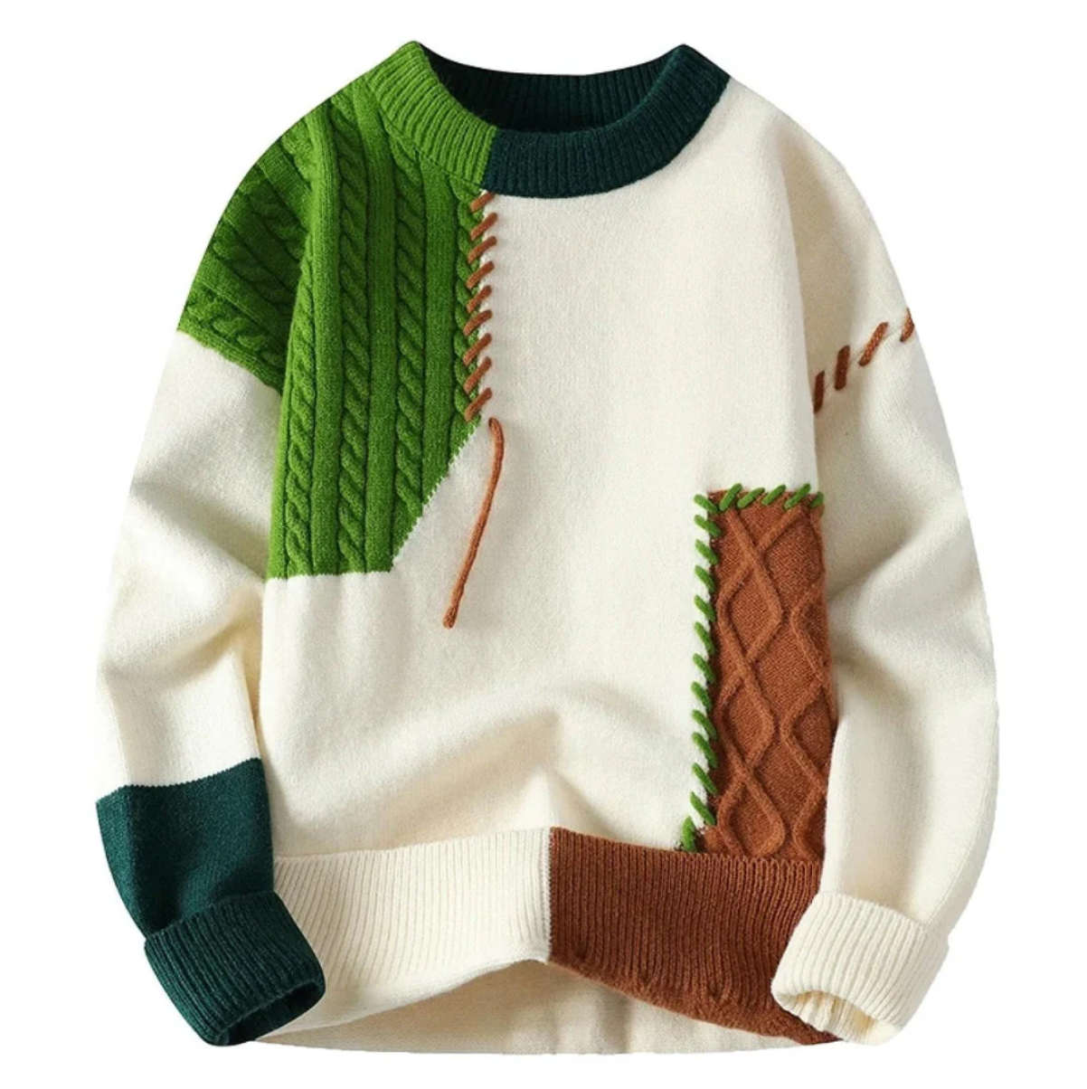 Leone - Patchwork Sweater