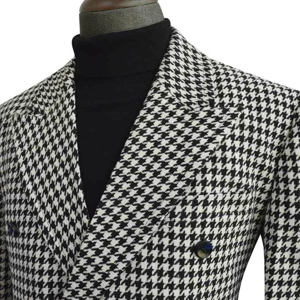 Bruno - Houndstooth Trench Coat